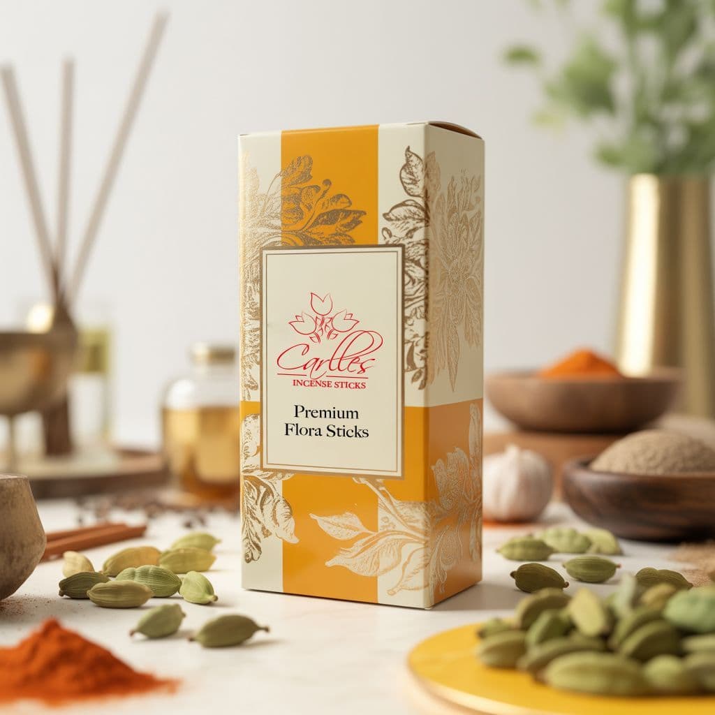 250g Eco Friendly Incense Stick Boxes