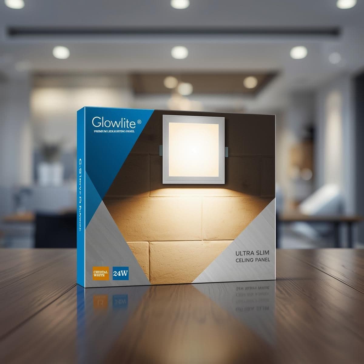 Premium LED Panel Packaging Boxes – Custom Durable Rectangle Boxes alternate view