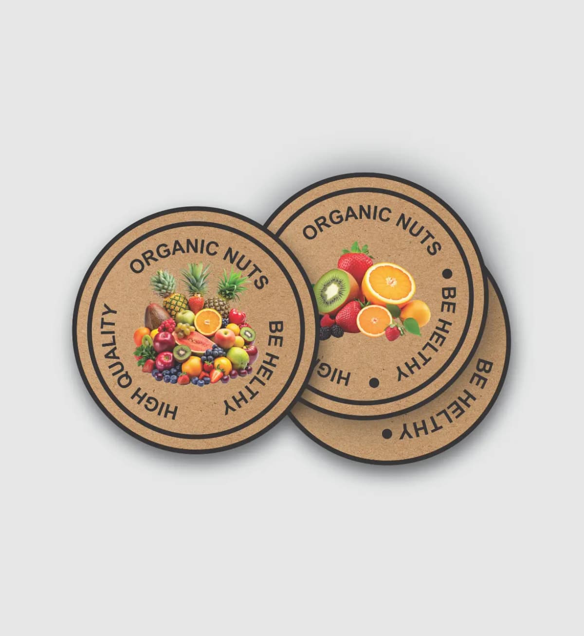 Kraft Brown Labels – Rustic Kraft Label Stickers