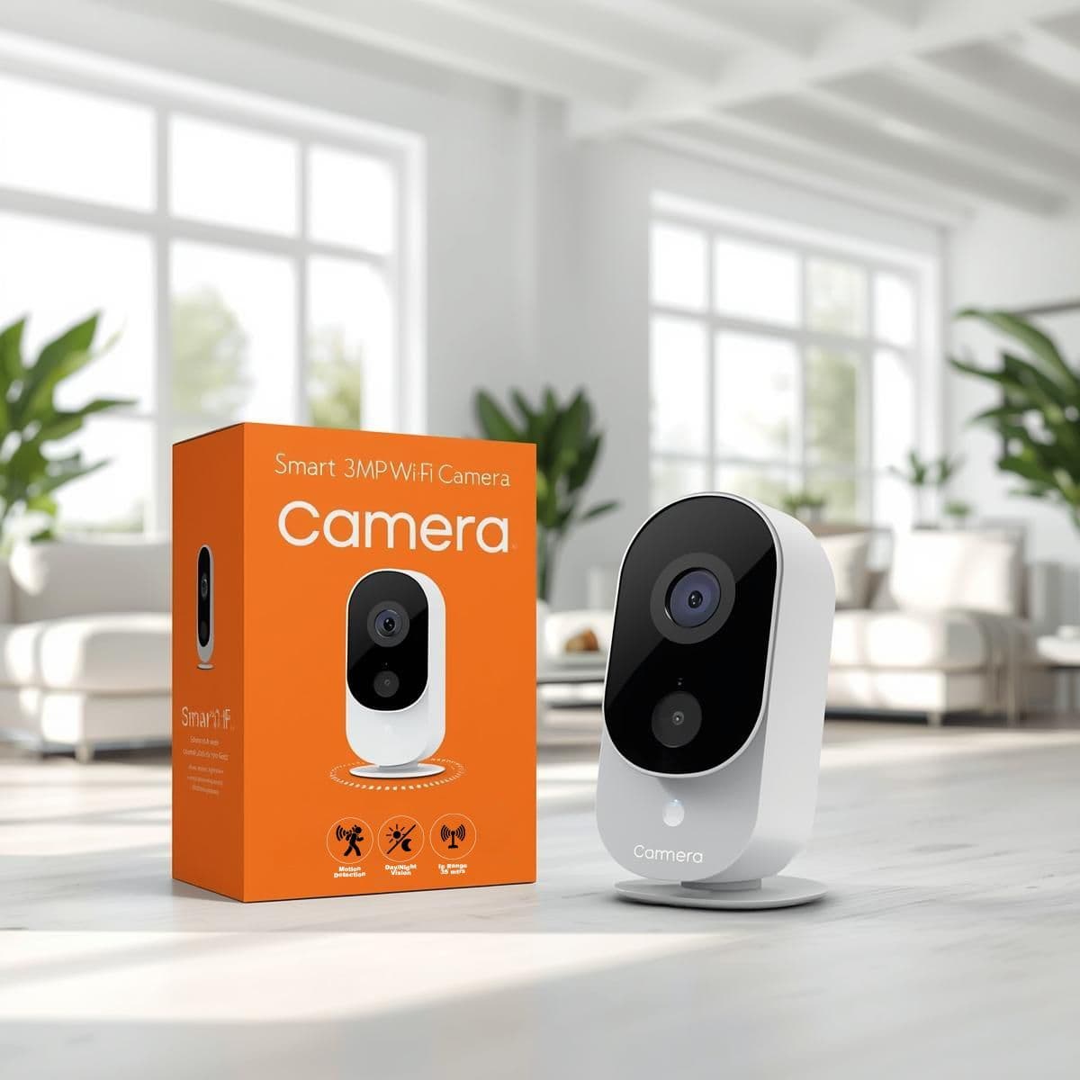 Premium CCTV Camera Packaging – Tuck End Boxes for Security