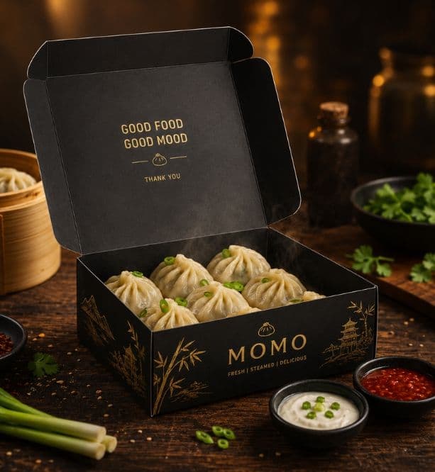 Custom Momos Boxes alternate view